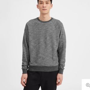 Everlane Marled Gray Crewneck Sweatshirt